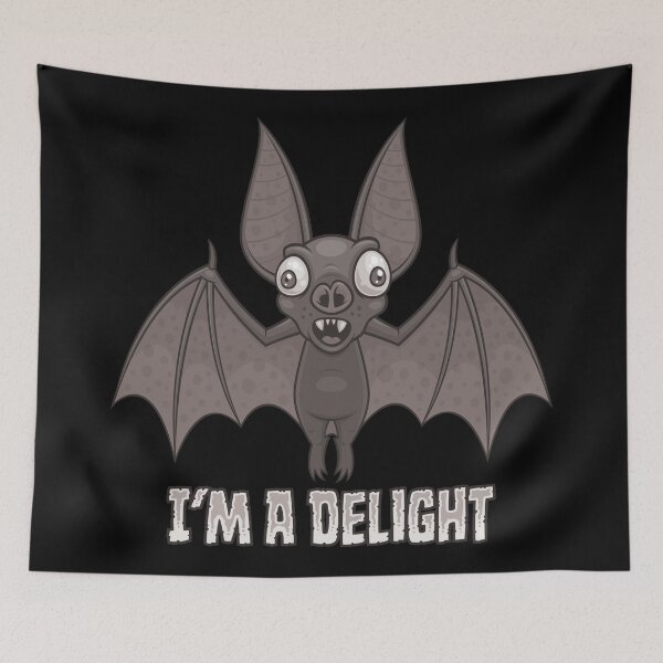 Item preview, Delightfully Derpy Vampire Bat designed and sold by fizzgig.