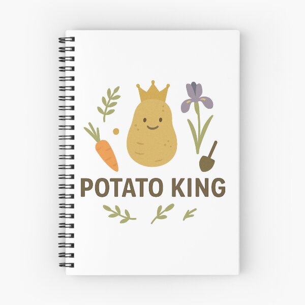 Item preview, The Spudfather – King of the Garden | Food Humor Potato designed and sold by VeroChaos.