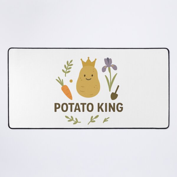 Artikelvorschau, Der Kartoffelvater – König des Gartens | Food Humor Kartoffel entworfen und verkauft von VeroChaos.