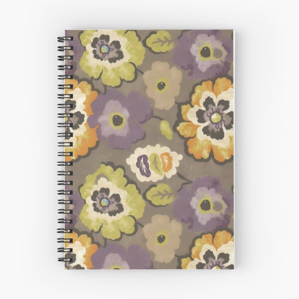 Item preview, Muted Retro Floral Taupe Pattern designed and sold by bubblegoth.