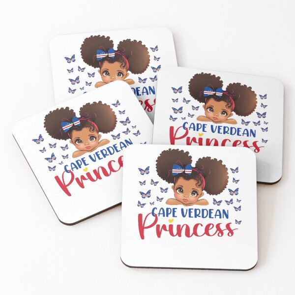 Item preview, Cape Verdean Princess Cape Verde for Black Girls Kids designed and sold by NUMAcreations.