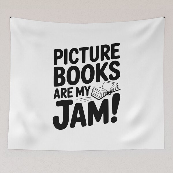Item preview, Picture Books Are My Jam! designed and sold by Frank Ring.