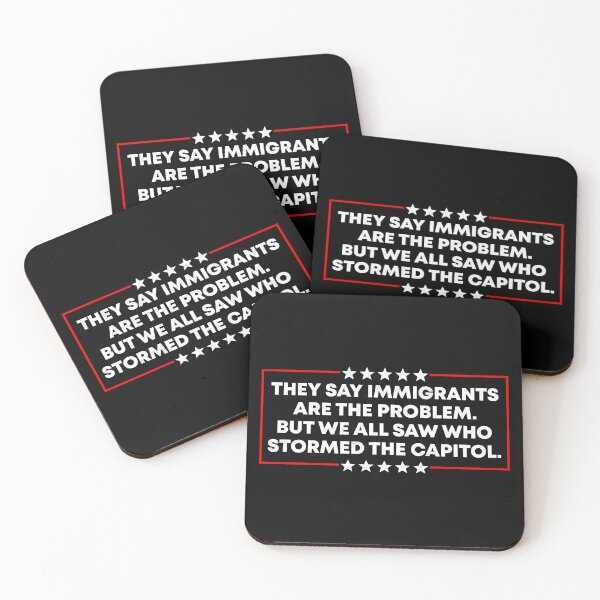 Item preview, They Say Immigrants Are the Problem - Activism designed and sold by PixVib.