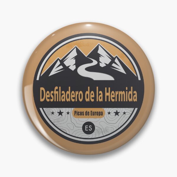 Item preview, La Hermida Gorge Scenic Road Badge designed and sold by CynthiaGraphics.