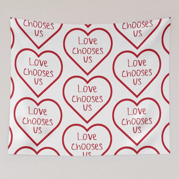 Item preview, Love Chooses Us designed and sold by kinpirks.