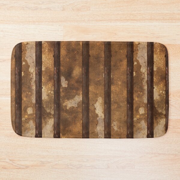 Item preview, Rusty Prison Bars Grunge Texture designed and sold by bubblegoth.