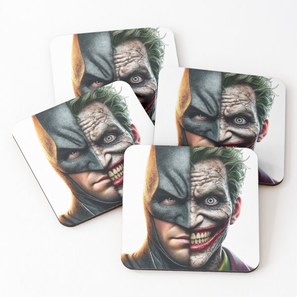 Item preview, Bad Joke Split Face Duality Art HD designed and sold by GeekArtUniverse.