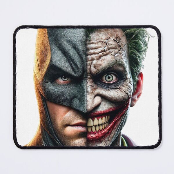 Item preview, Bad Joke Split Face Duality Art HD designed and sold by GeekArtUniverse.