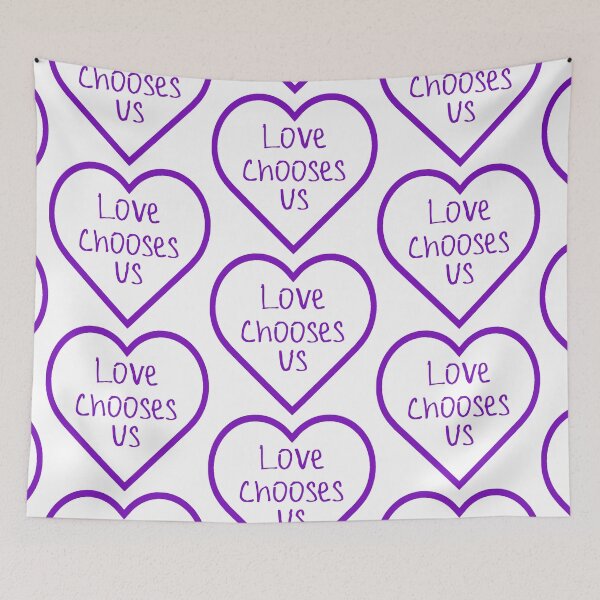Item preview, Love Chooses Us designed and sold by kinpirks.