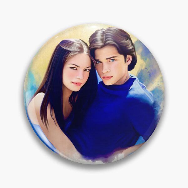 Item preview, Clark and Lana, watercolor Season one  designed and sold by kelsey_fanart.