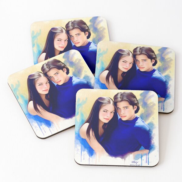 Item preview, Clark and Lana, watercolor Season one  designed and sold by kelsey_fanart.