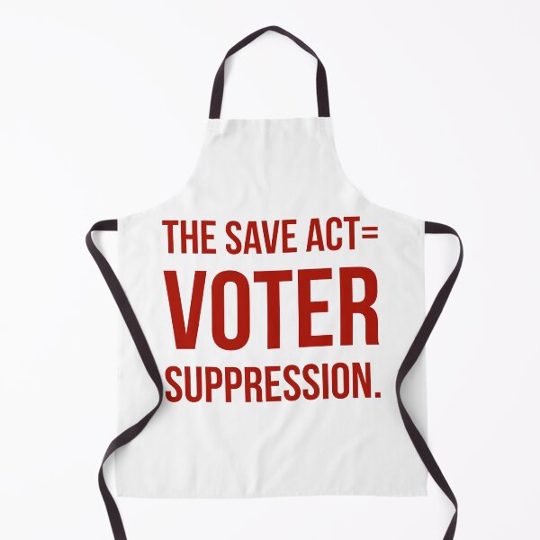 Item preview, The save act= voter suppression.  designed and sold by Rachel the Artist .