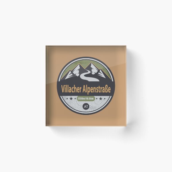 Item preview, Villach Alpine Road Scenic Badge designed and sold by CynthiaGraphics.