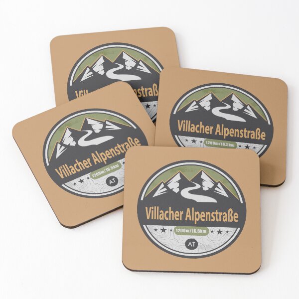 Item preview, Villach Alpine Road Scenic Badge designed and sold by CynthiaGraphics.