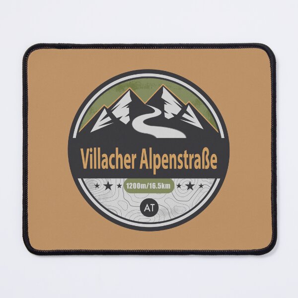 Item preview, Villach Alpine Road Scenic Badge designed and sold by CynthiaGraphics.