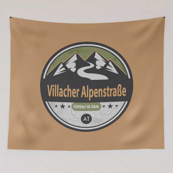 Item preview, Villach Alpine Road Scenic Badge designed and sold by CynthiaGraphics.