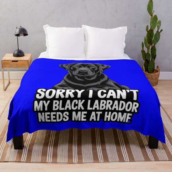 Item preview, Dog Owner Design Sorry I Can't My Black Labrador Me At Home designed and sold by fantasticdesign.