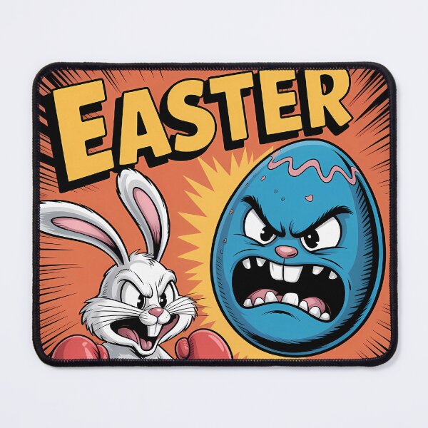 Item preview, Evil Easter Bunny Boxer – Angry Easter Egg Funny Dark Design designed and sold by Art-Arcade6.