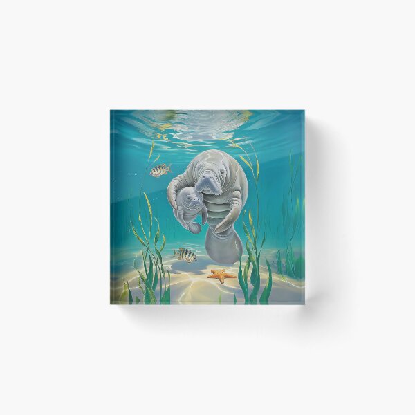 Item preview, Manatee Baby Mother's Love T-Shirt designed and sold by candiscamera.