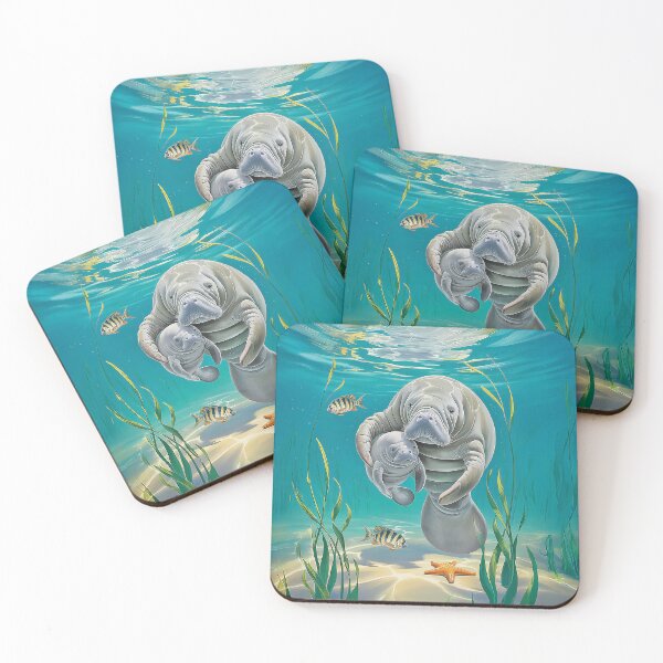 Item preview, Manatee Baby Mother's Love T-Shirt designed and sold by candiscamera.