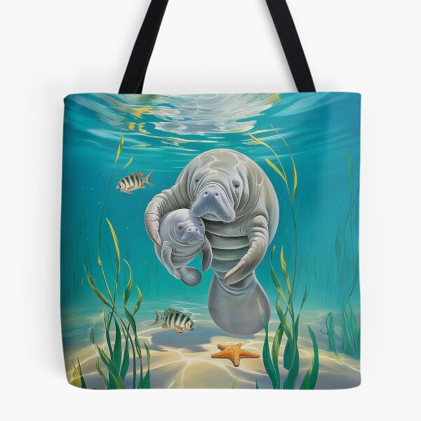 Item preview, Manatee Baby Mother's Love T-Shirt designed and sold by candiscamera.