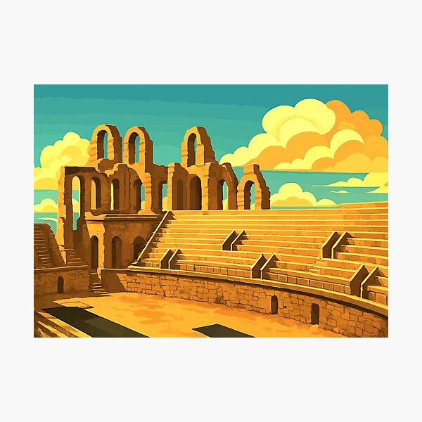 Item preview, Tunisia - El Jem Amphitheatre designed and sold by darekkocurek.