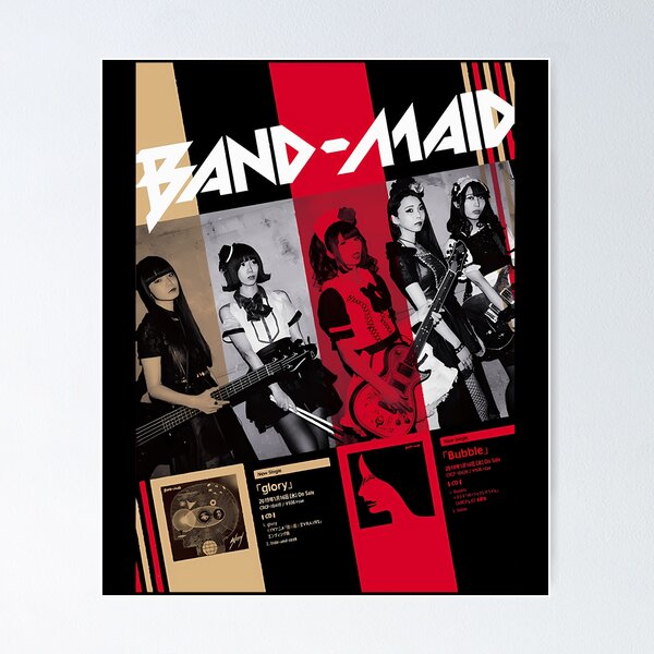 Item preview, Best Band Maid New Artwor Perfect   designed and sold by Fra-art.