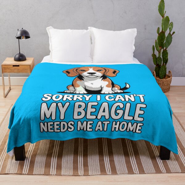 Item preview, Beagle Owner Design Sorry I Can't My Beagle Needs Me At Home designed and sold by fantasticdesign.