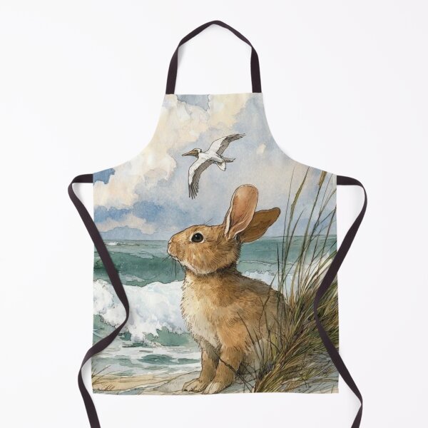 Item preview, Bunny In The Breeze – A Moment Of Quiet Freedom designed and sold by iamdesigns14.
