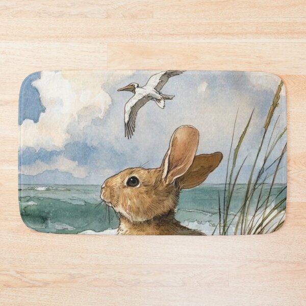 Item preview, Bunny In The Breeze – A Moment Of Quiet Freedom designed and sold by iamdesigns14.