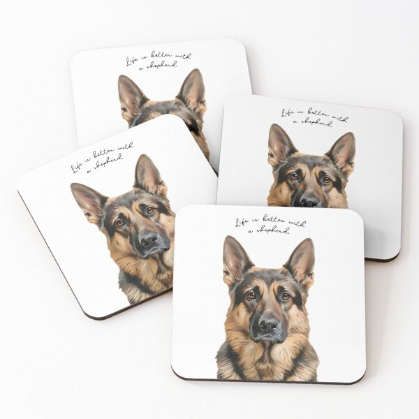 Item preview, Life is Better with a German Shepherd designed and sold by The Artful Paw.