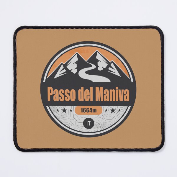 Item preview, Maniva Pass Alpine Road Badge designed and sold by CynthiaGraphics.