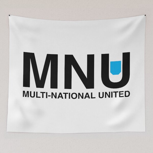 Item preview, MNU: as featured in District 9 designed and sold by WhiteShirtGuy.