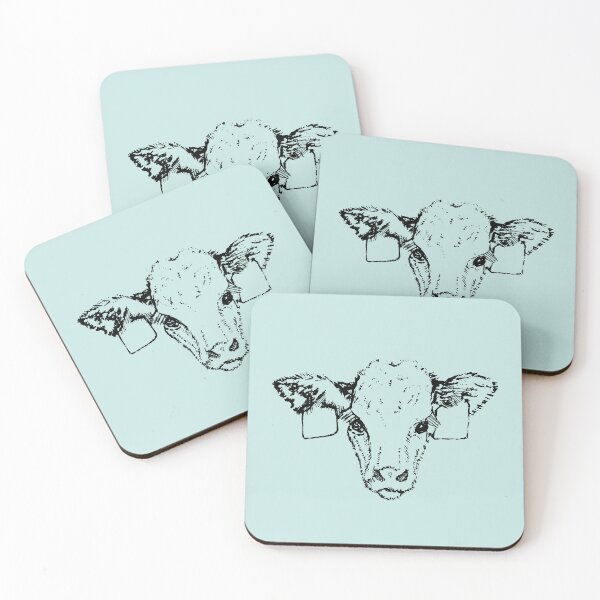 Item preview, Calf - (#C6E6E3) designed and sold by The Stippler Process.