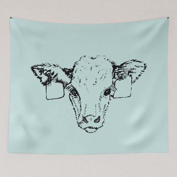 Item preview, Calf - (#C6E6E3) designed and sold by The Stippler Process.