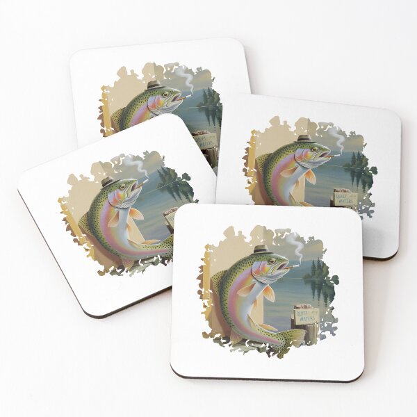 Item preview, Funny Trout wearing a hat designed and sold by KreativKulture.