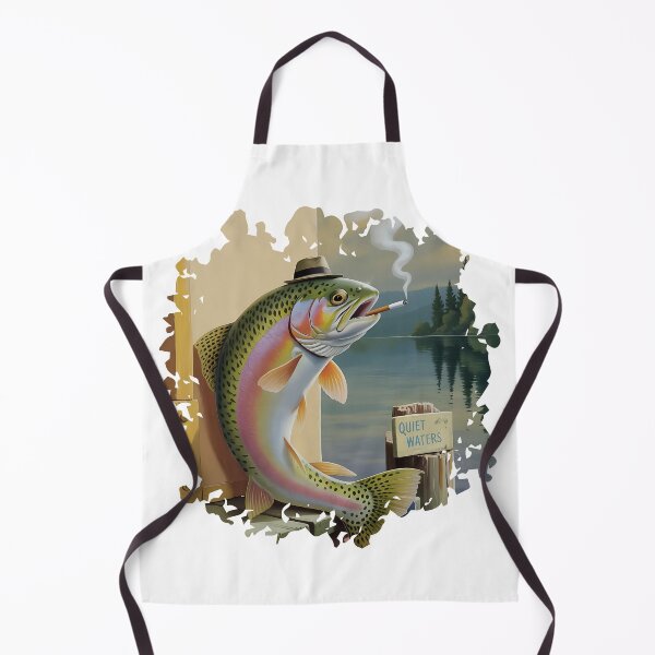 Item preview, Funny Trout wearing a hat designed and sold by KreativKulture.