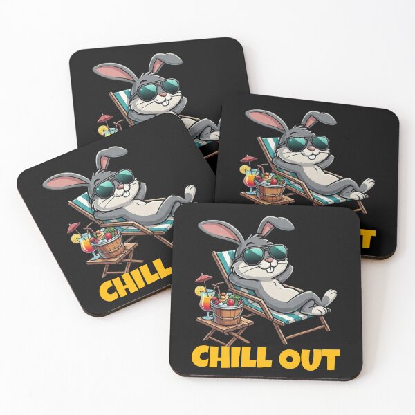 Item preview, Cool Chill Out Beach Bunny designed and sold by M.Store.