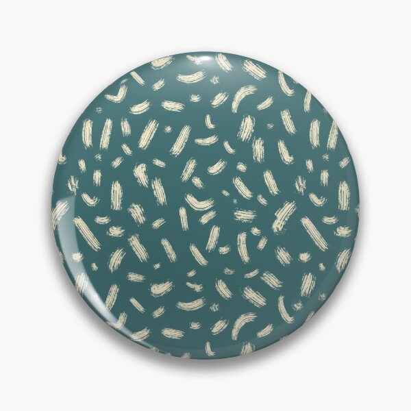 Item preview, Abstract Brush Stroke Pattern Teal Blue White designed and sold by artievarudzite.