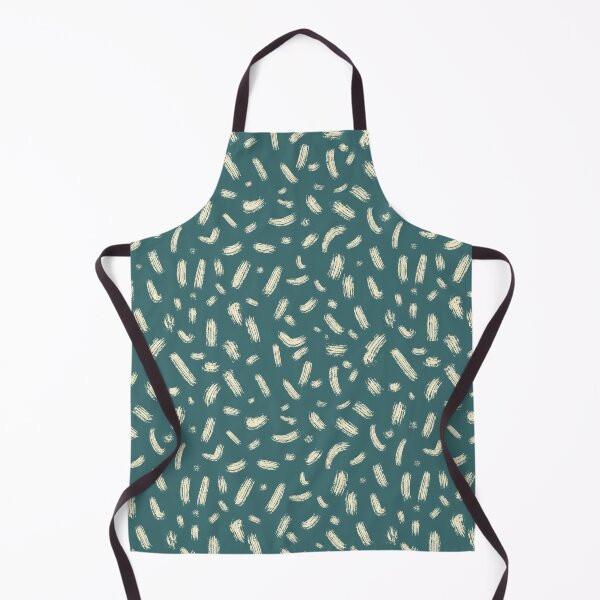 Item preview, Abstract Brush Stroke Pattern Teal Blue White designed and sold by artievarudzite.