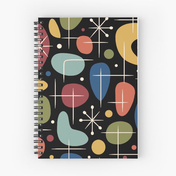 Item preview, Retro Mid Century Modern Atomic Starburst Pattern designed and sold by tonymagnerart.