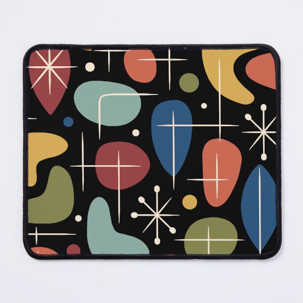 Item preview, Retro Mid Century Modern Atomic Starburst Pattern designed and sold by tonymagnerart.