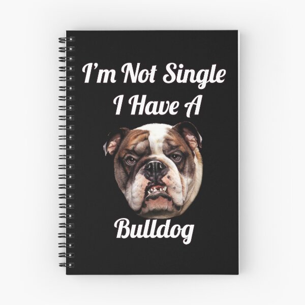 Item preview, Dog Pet Owner I'm Not Single I Have A Bulldog Art Design designed and sold by fantasticdesign.