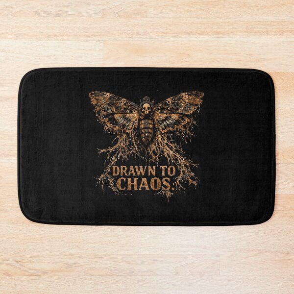 Item preview, Drawn to Chaos - Death’s Head Hawkmoth Mycelium Art designed and sold by nbg2012.