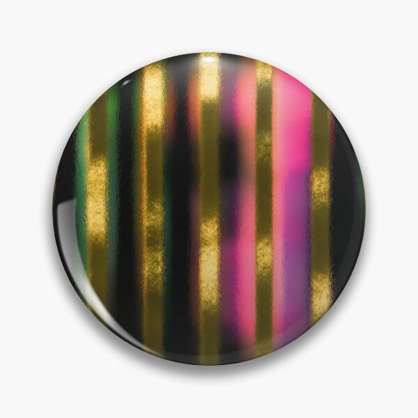 Item preview, Glowing Pink Gold Vertical Stripes designed and sold by bubblegoth.