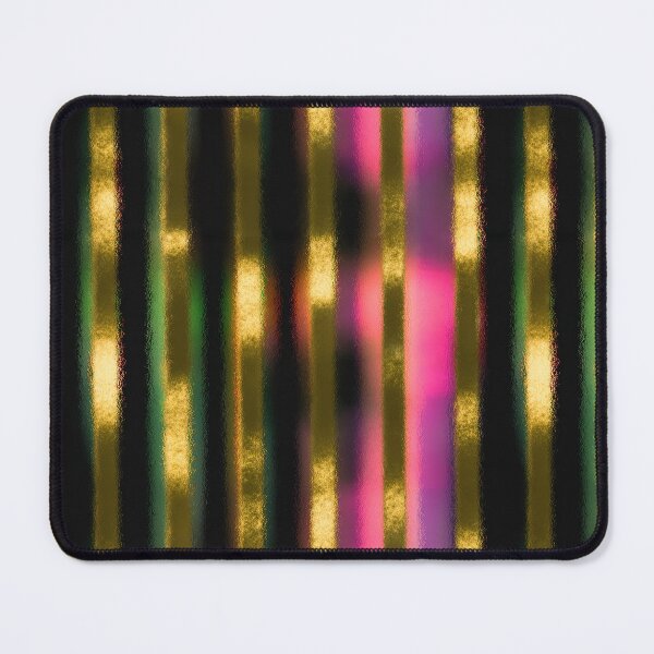 Item preview, Glowing Pink Gold Vertical Stripes designed and sold by bubblegoth.
