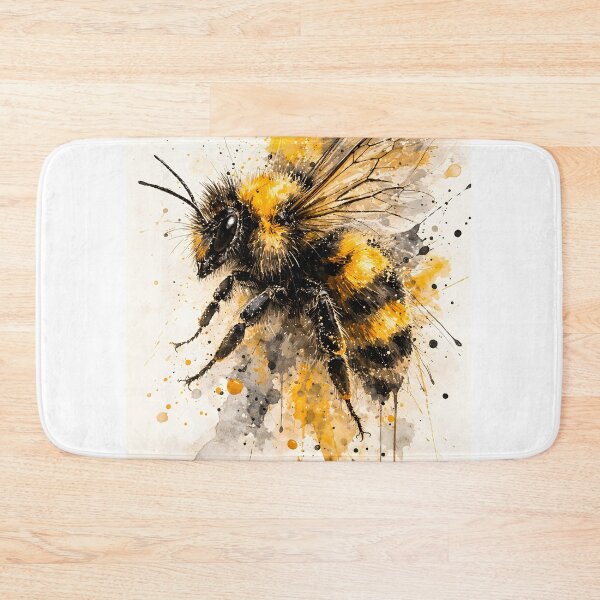 Item preview, Abstract Bee Art Modern Animal Design designed and sold by giachem99.