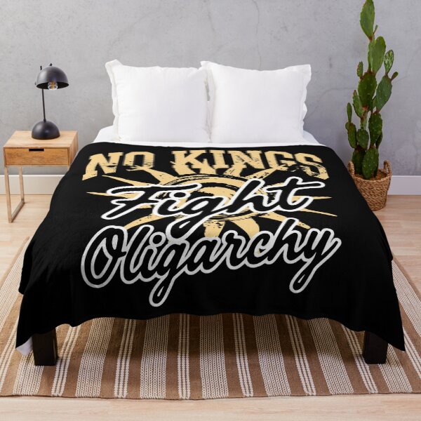 Item preview, No Kings Fight Oligarchy designed and sold by SignumShop.