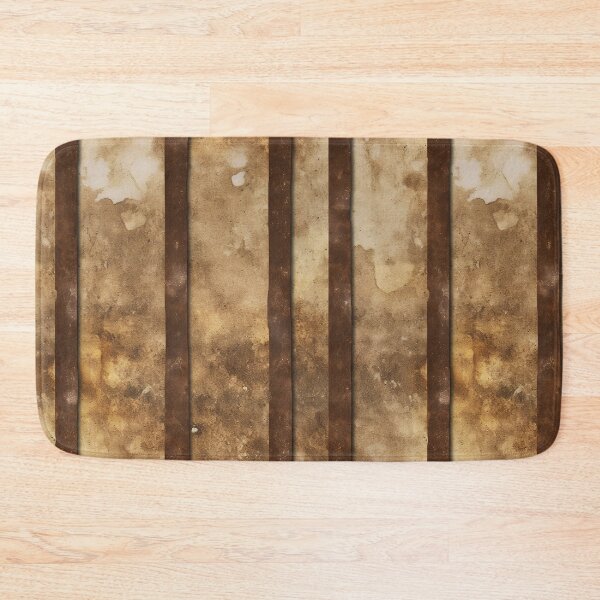 Item preview, Rust Grunge Vertical Stripes designed and sold by bubblegoth.