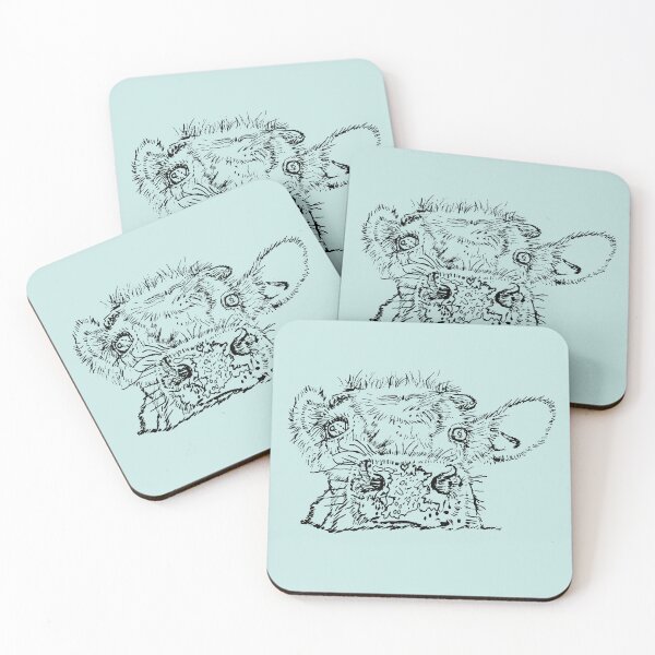 Item preview, Dairy Cow - Peekamoo - (#C6E6E3) designed and sold by The Stippler Process.